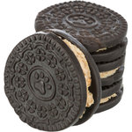Black & White Cookies, ø 4 cm, 4 pcs./100 g