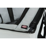 Asiento para Coche, 44 × 37 × 40 cm, Gris/Negro