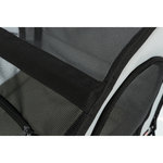 Asiento para Coche, 44 × 37 × 40 cm, Gris/Negro