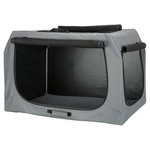 Caseta móvil Easy, M–L: 95 × 63 × 69 cm, Gris