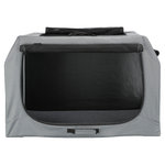 Caseta móvil Easy, M–L: 95 × 63 × 69 cm, Gris