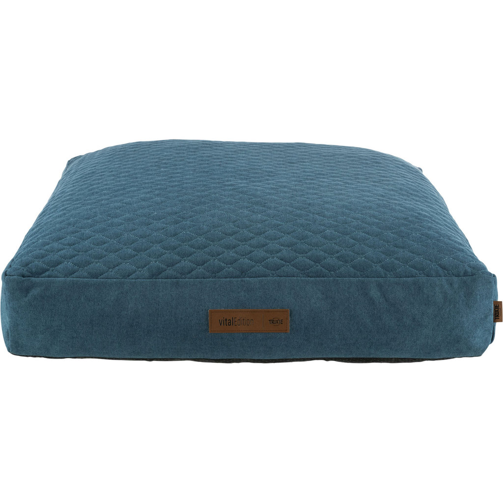 Tonio vital cushion, square, 68 × 68 cm, petrol