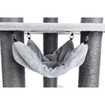 Poste Rascador Pirro, 174 cm, Gris
