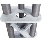 Poste Rascador Pirro, 174 cm, Gris