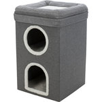 Saul Cat Tower, 64 cm, grey