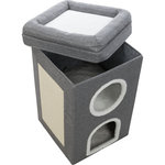 Saul Cat Tower, 64 cm, grey