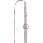 Junior puppy soft harness with leash, M–L: 36–50 cm/10 mm, 2.00 m, light lilac