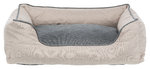 Junis vital bed, 80 × 65 cm, sand/dark grey