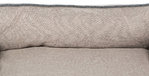 Junis vital bed, 80 × 65 cm, sand/dark grey