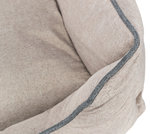 Junis vital bed, 80 × 65 cm, sand/dark grey