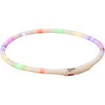 Flash light ring USB, silicone, XS–XL: 70 cm/ø 10 mm, multi coloured