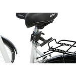 Holder f. saddle bar for Biker-set #12860, T-shape, graphite