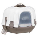 Bandeja higiénica Esquina Maro, 60 x 43 x 52 cm, Gris topo-Granito