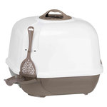 Bandeja higiénica Esquina Maro, 60 x 43 x 52 cm, Gris topo-Granito