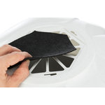 Bandeja Corner Higiénica Maro, 60 × 43 × 52 cm, Gris claro/Granito