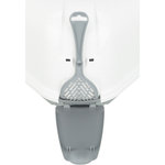 Bandeja Corner Higiénica Maro, 60 × 43 × 52 cm, Gris claro/Granito