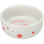 Bowl, Spotlight comic guinea pigs, ceramic, 250 ml/ø 11 cm