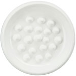 Slow Feed bowl, ceramic, 0.25 l/ø 18 cm, white