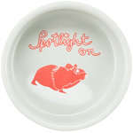 Comedero Cerámico, Spotlight comic Hamster, 90 ml/ø 8 cm