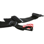 Jogging belt with leash, belt: 70–130 cm/23 cm, leash: 1.15–1.50 m/20 mm, grey/