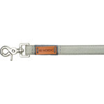 BE NORDIC leash, leather, M–L: 1.00 m/20 mm, light grey