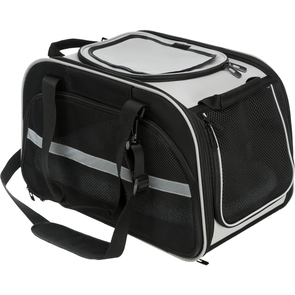 Valery living and transport bag, 29 × 31 × 49 cm, black/grey