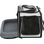 Bolsa transporte Valery, 29 × 31 × 49 cm, Negro/Gris