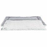 Alfombrilla Harvey, 120 × 80 cm, Blanco-Negro/Gris