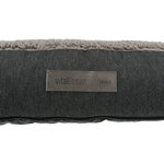 Cojín Vital Bendson, 120 × 80 cm, Gris oscuro/Gris claro