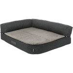 Sofá Vital Bendson, 100 × 80 cm, Gris oscuro/Gris claro