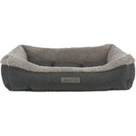 Cama vital Bendson, 110 × 85 cm, Gris oscuro/Gris claro