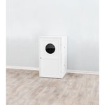 Cat house for litter box XL, 2 levels, MDF, 53 × 90 × 58 cm, white