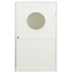 Cat house for litter box XL, 2 levels, MDF, 53 × 90 × 58 cm, white