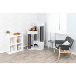 Michele scratching post XXL, 133 cm, light grey