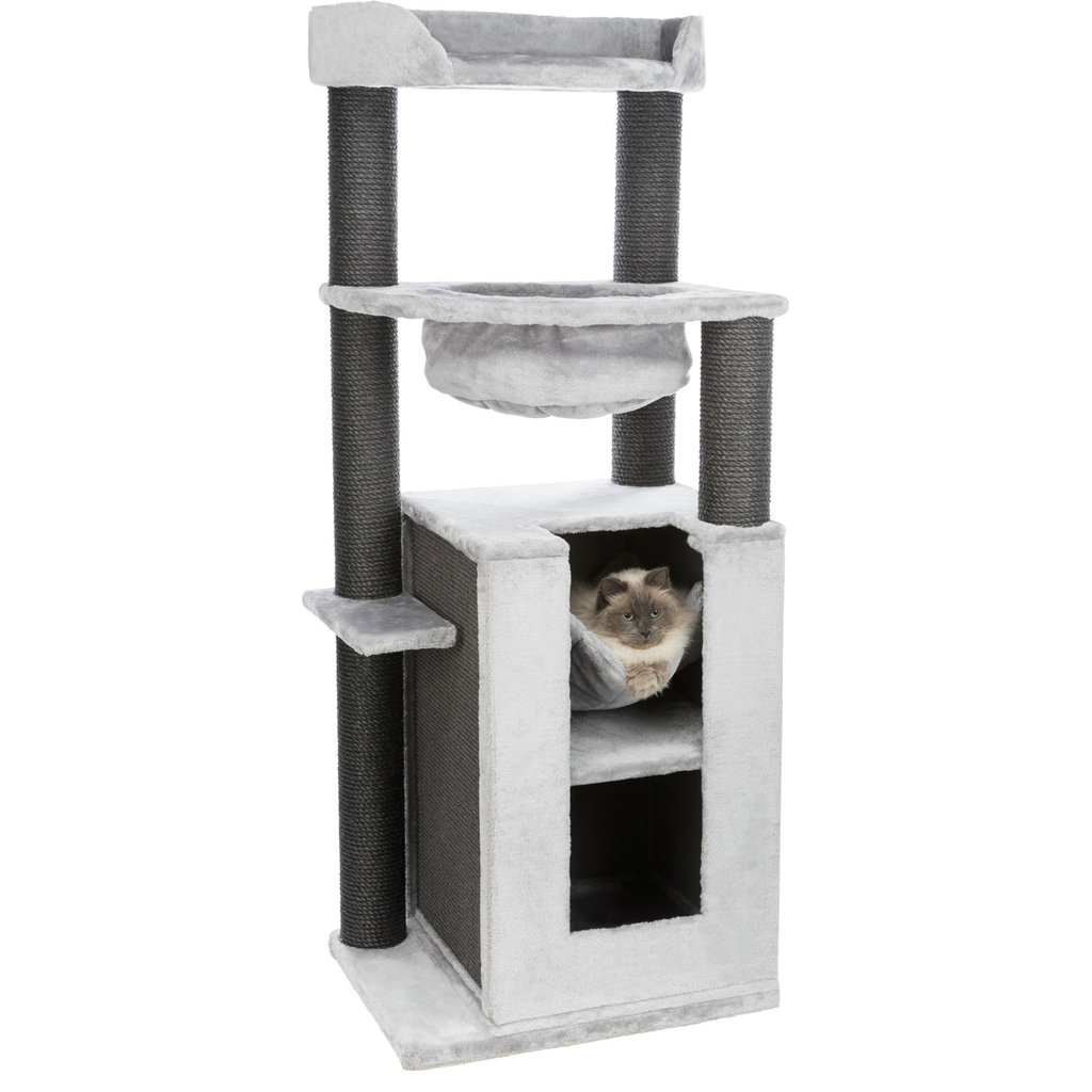 Leandro scratching post XXL, 163 cm, light grey