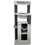 Poste Rascador XXL Leandro, 163 cm, Gris claro