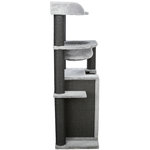 Poste Rascador XXL Leandro, 163 cm, Gris claro