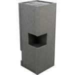 Gabriel cat tower XXL, felt/sisal, 118 cm, grey