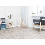 Poste rascador, madera natural, 93 cm, Beige