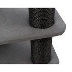 Poste Rascador XXL Tazio, 97 cm, Gris