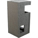 Gabriel cat tower, felt/sisal, 78 cm, grey