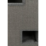 Gabriel cat tower, felt/sisal, 78 cm, grey