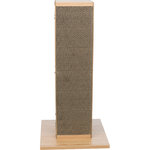 Scratching column, scratching cardboard/MDF/jute, 62 cm