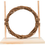 Agility set with obstacle and ring, 28 × 26 × 12 cm