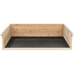Indoor run, guinea pigs, wood/plastic, 114 × 30 × 74 cm