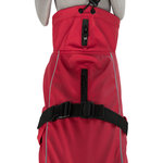 Impermeable Vimy, XL, 80 cm, Rojo