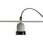 Reflector clamp lamp with protective grid, ø 14 × 19 cm, 150 W