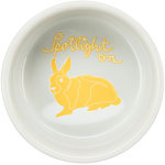 Bowl, Spotlight comic rabbits, ceramic, 250 ml/ø 11 cm