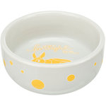 Bowl, Spotlight comic rabbits, ceramic, 250 ml/ø 11 cm