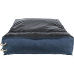 BE NORDIC Cojín Föhr, 120 × 90 cm, Azul oscuro